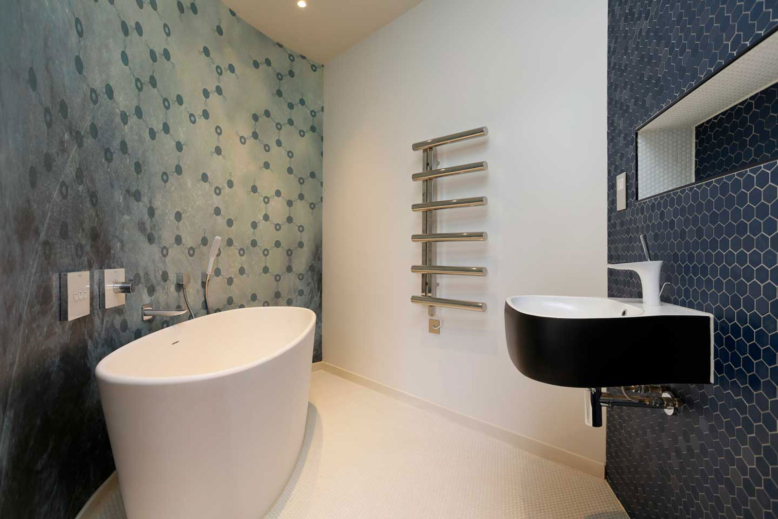 Blue Bathroom